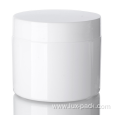 Custom White Plastic Round Jar